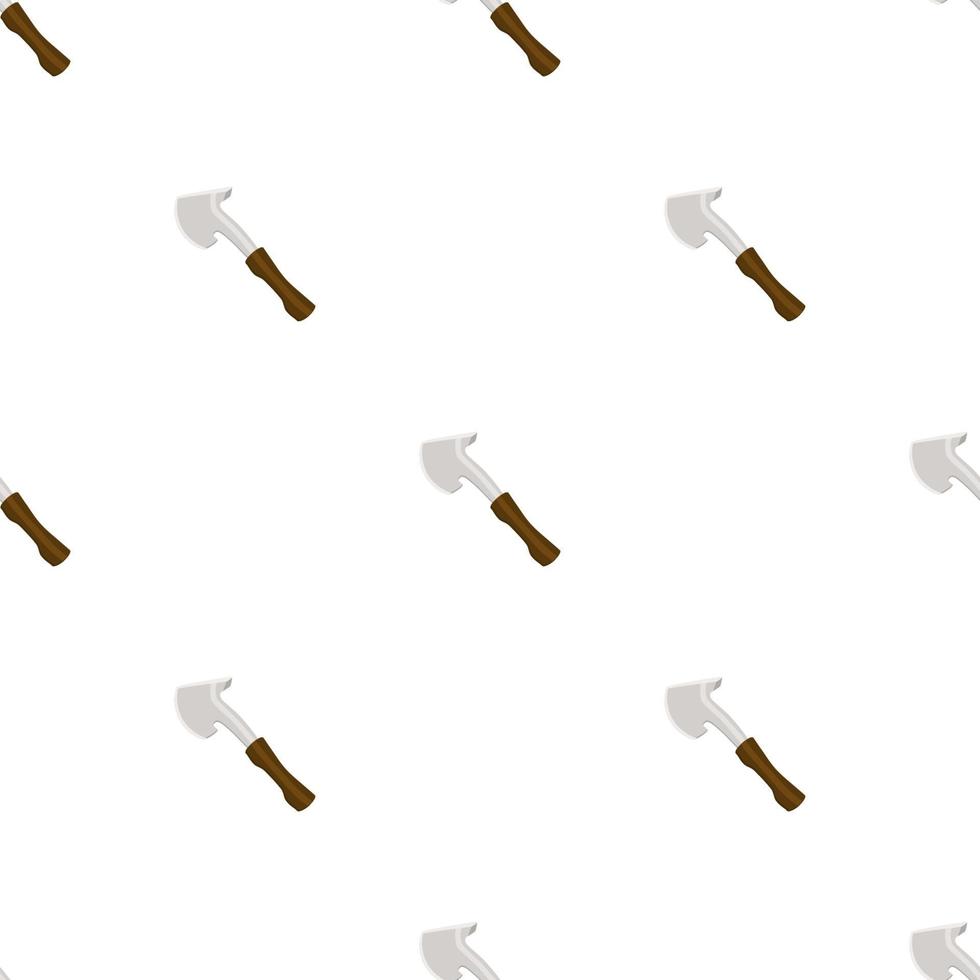 Illustration on theme pattern steel axes with wooden handle vector