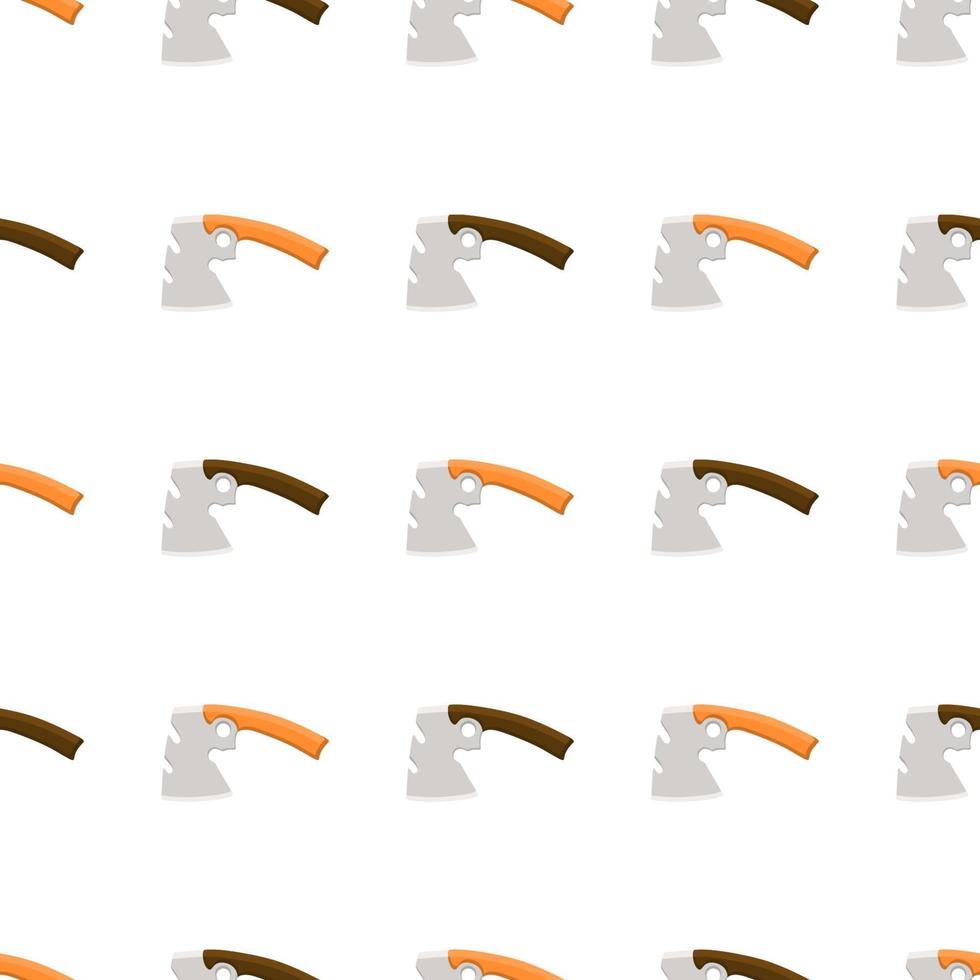 Illustration on theme pattern steel axes with wooden handle vector