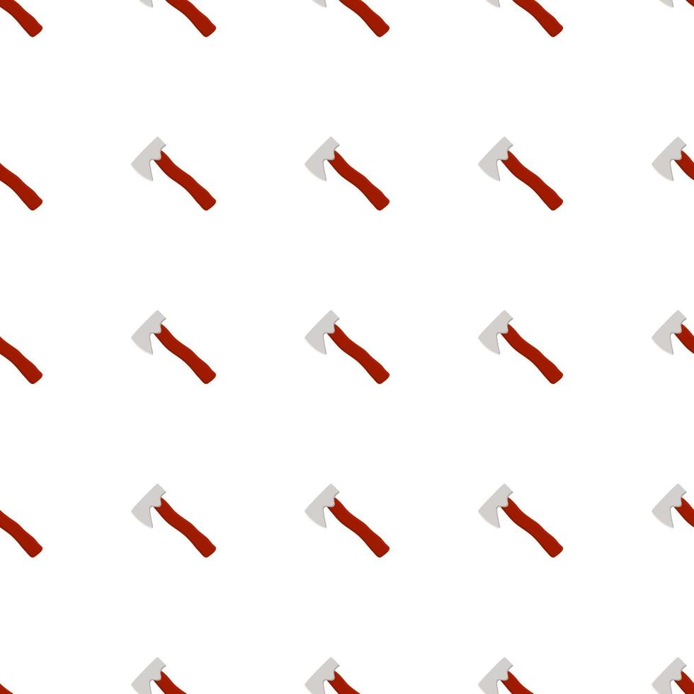 Illustration on theme pattern steel axes with wooden handle vector