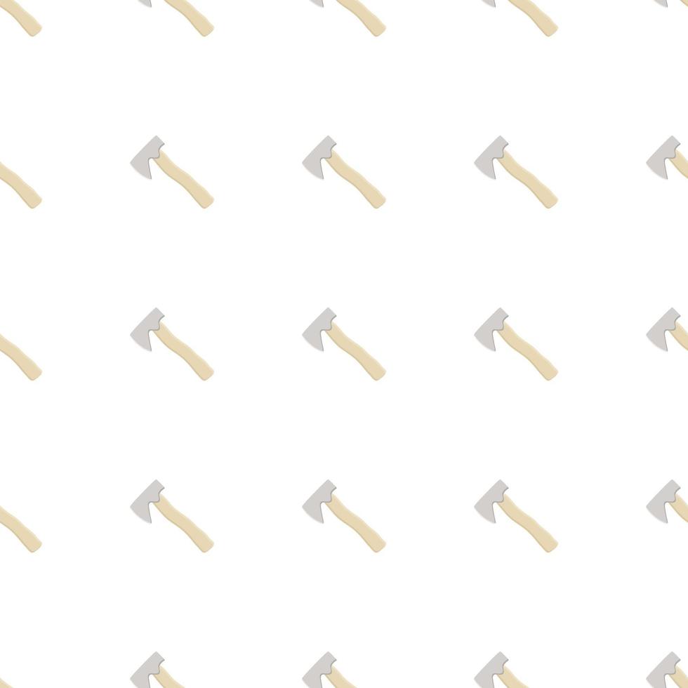 Illustration on theme pattern steel axes with wooden handle vector