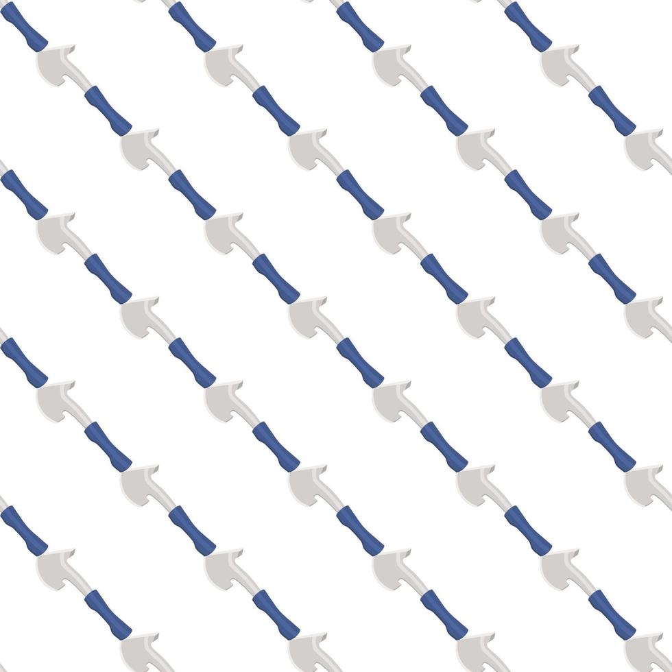 Illustration on theme pattern steel axes with wooden handle vector