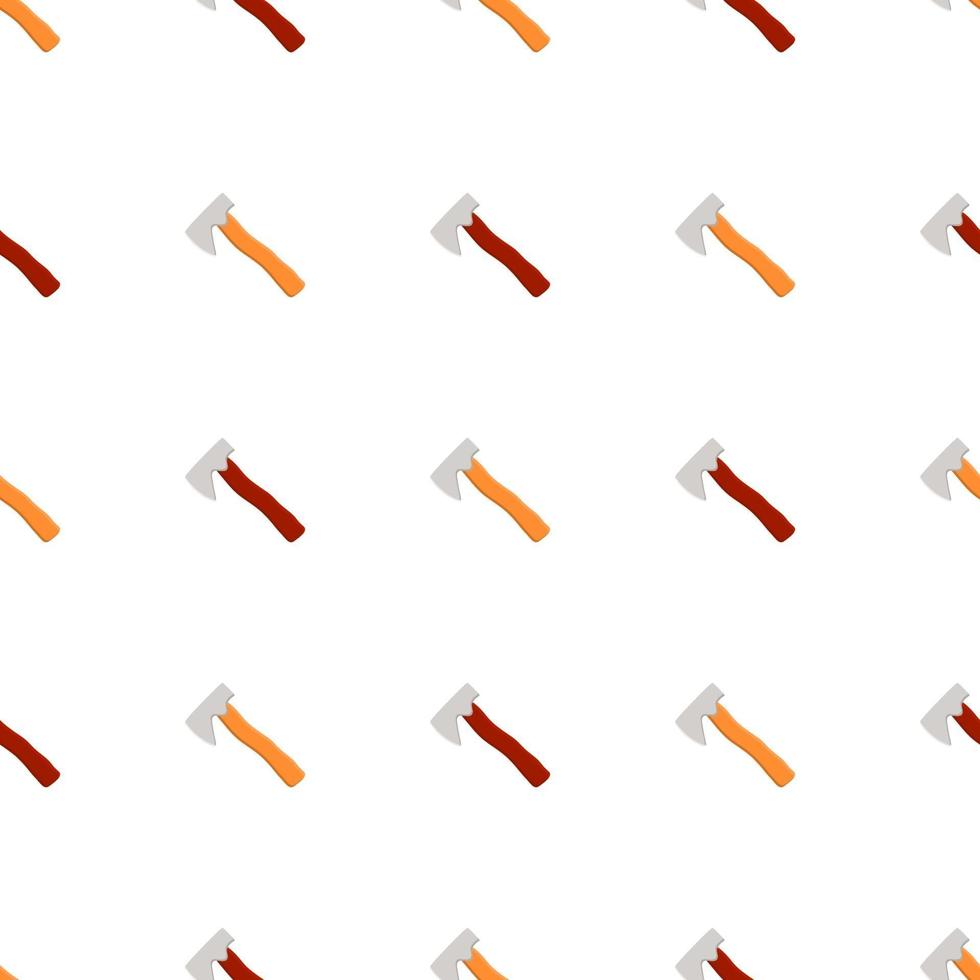 Illustration on theme pattern steel axes with wooden handle vector