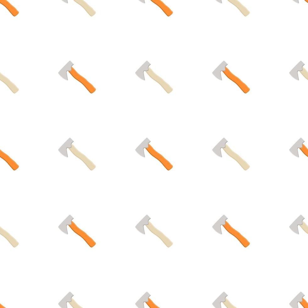 Illustration on theme pattern steel axes with wooden handle vector