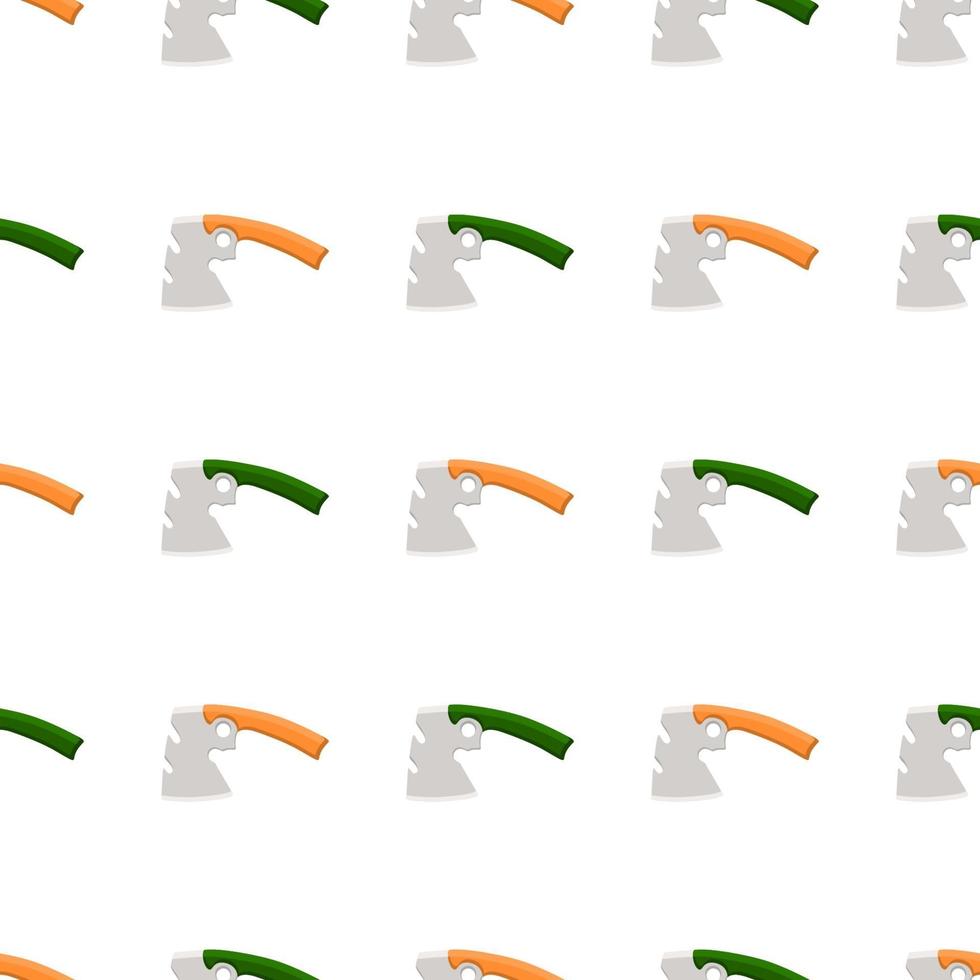 Illustration on theme pattern steel axes with wooden handle vector