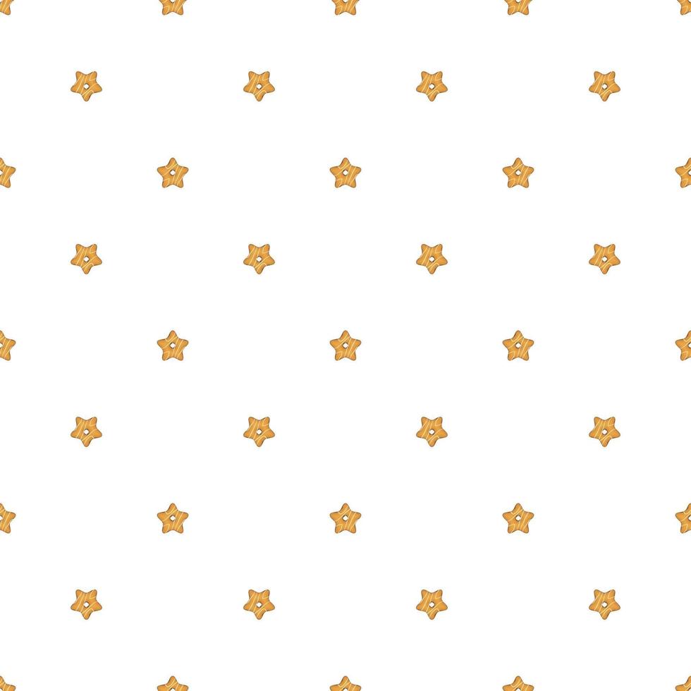 big set identical biscuit, kit colorful pastry cookie vector