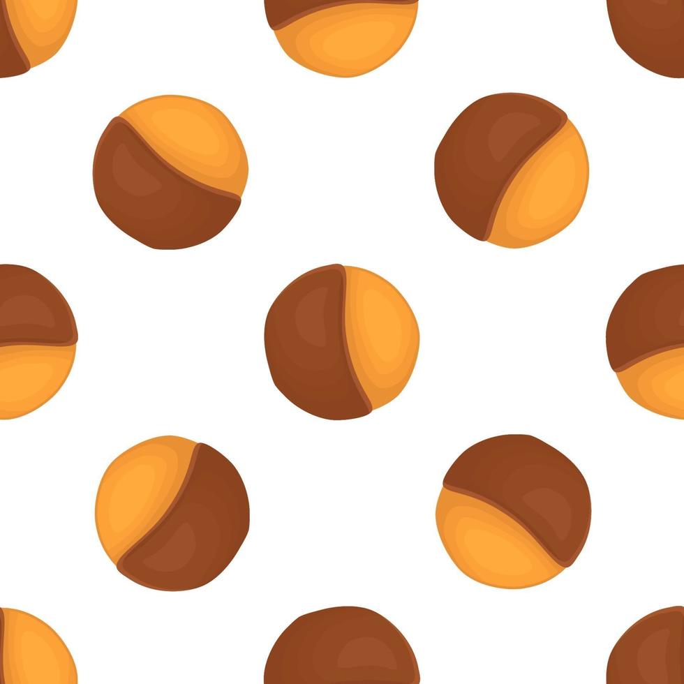 juego grande de galletas idénticas, juego de galletas de colores vector