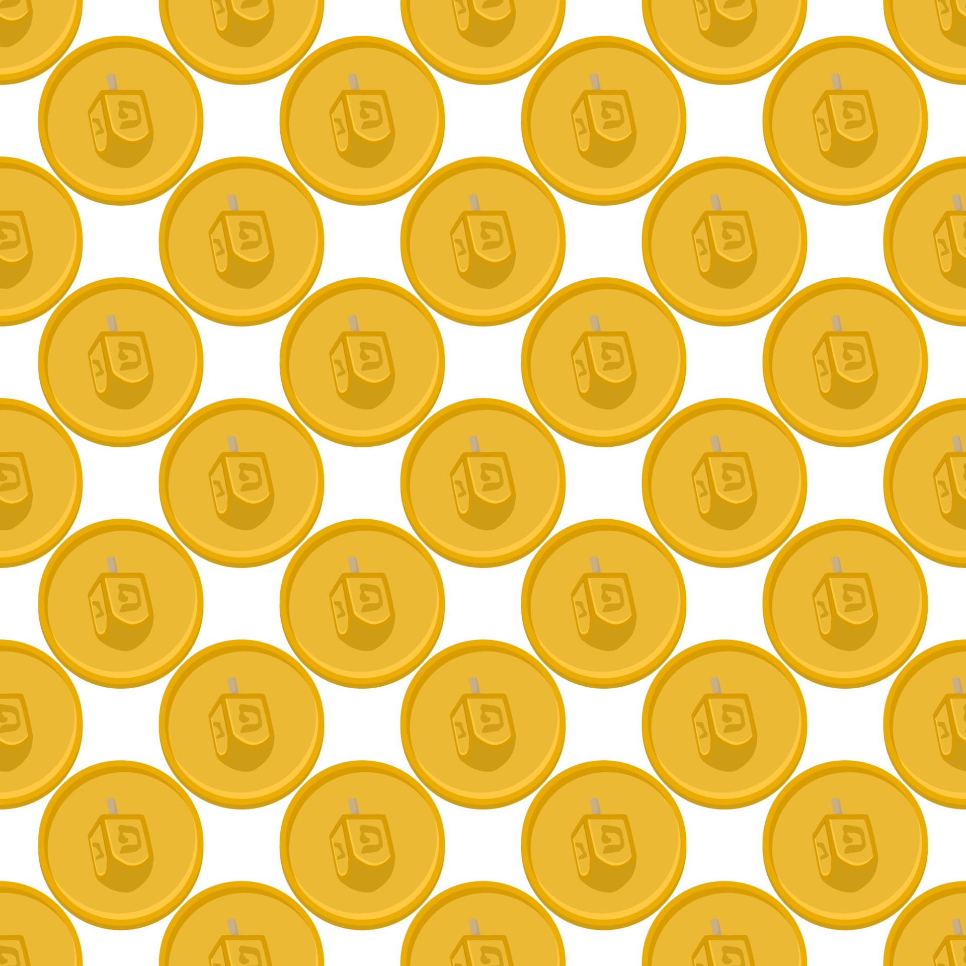 Illustration on theme big colored pattern dreidel 3072352 Vector Art at