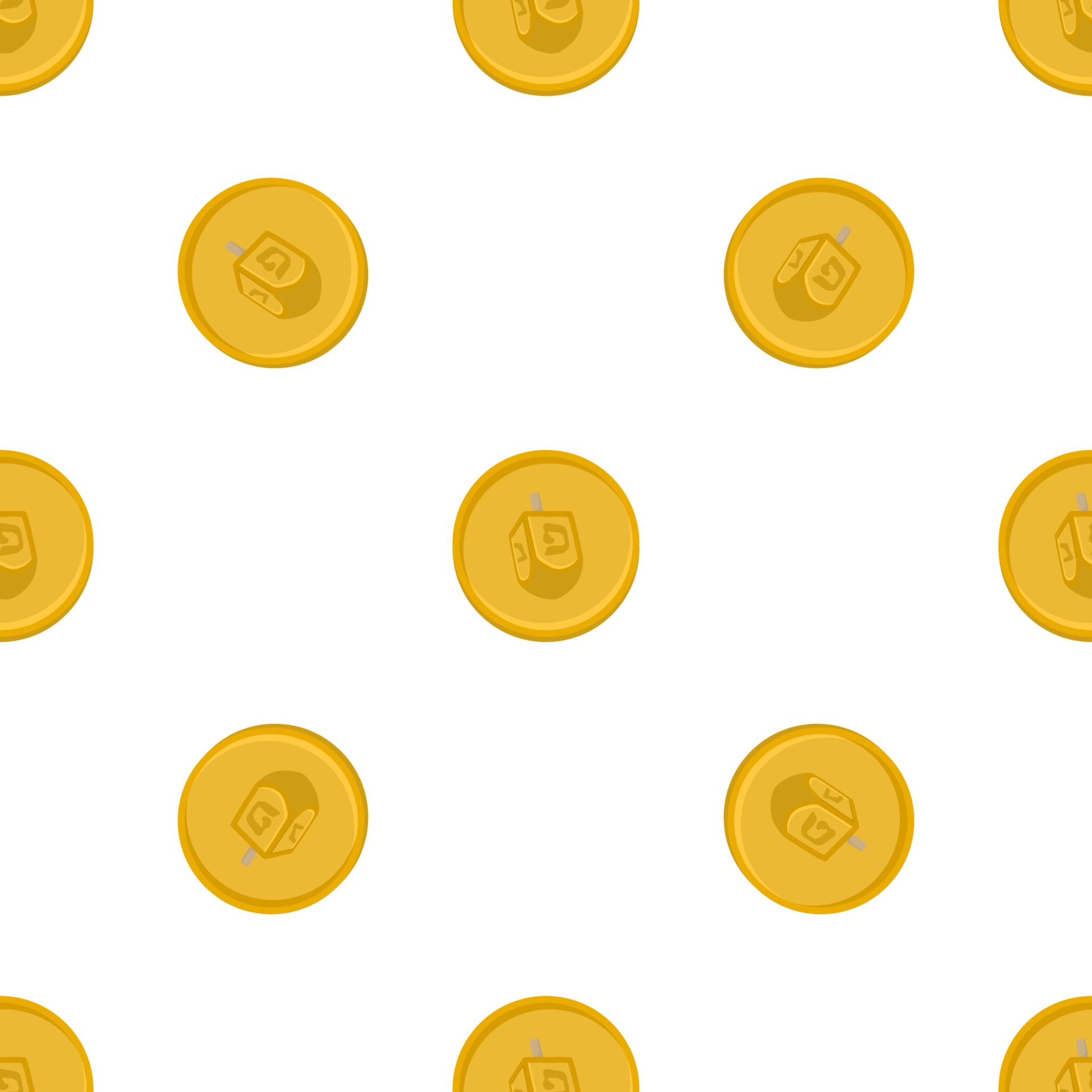 Illustration on theme big colored pattern dreidel 3072360 Vector Art at