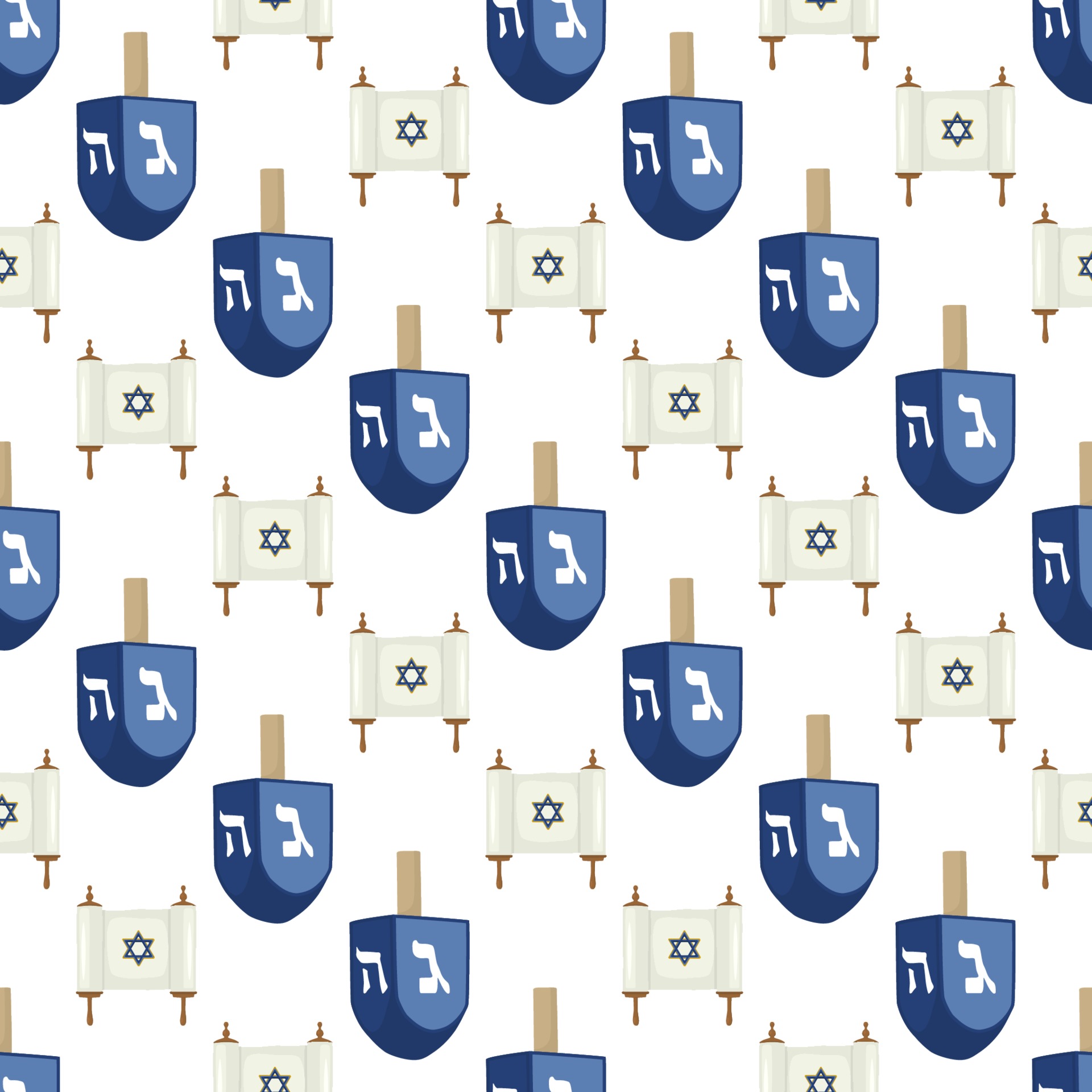 Illustration on theme big colored pattern dreidel 3072401 Vector Art at