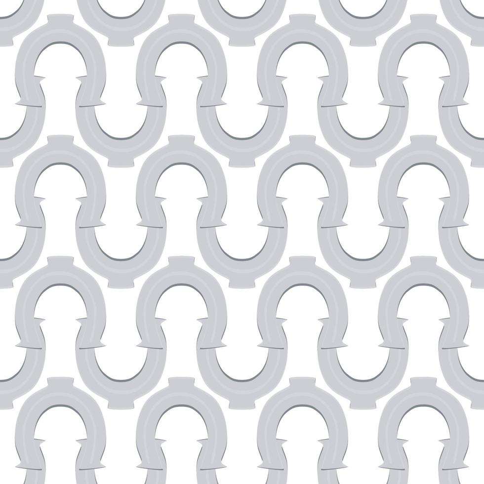 Irish holiday St Patrick day, seamless horseshoes vector