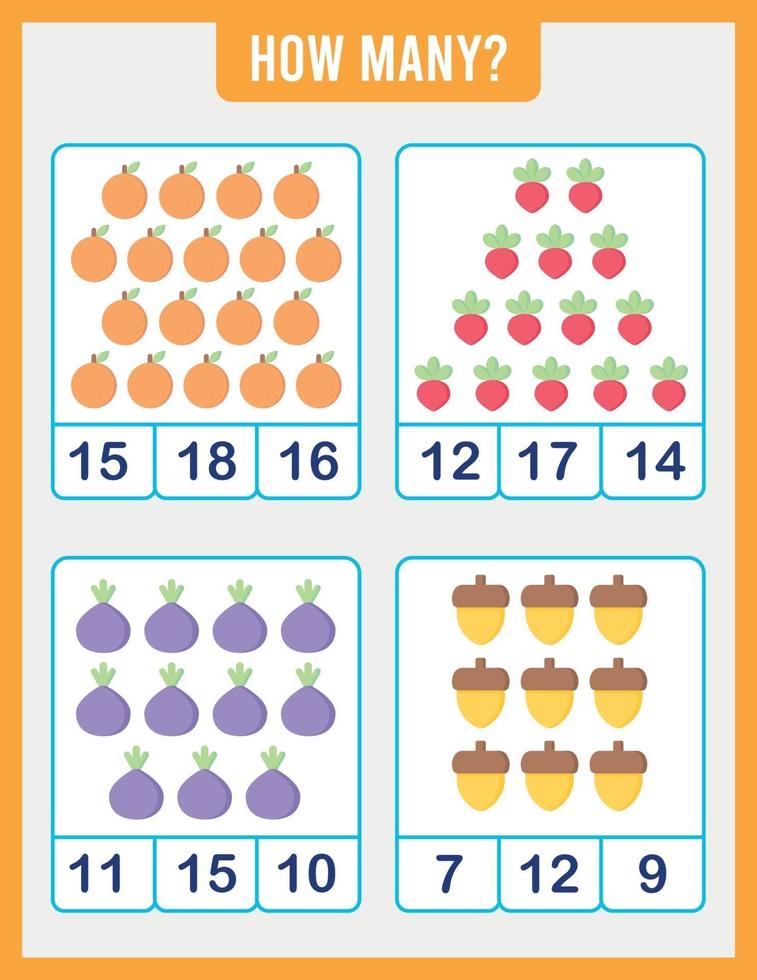 educational worksheet for preschool children 3073510 vector art at vecteezy