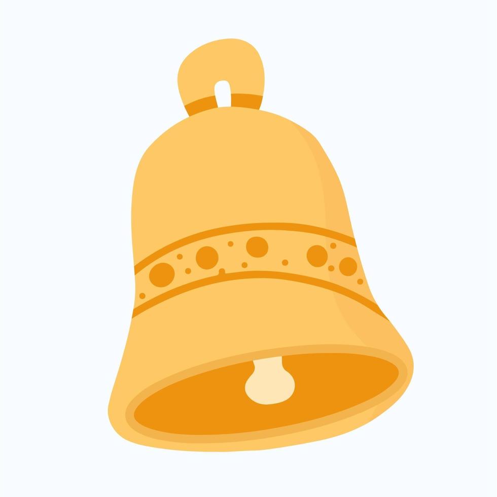 Hand drawn Ring bell . Ring bell sketch vector