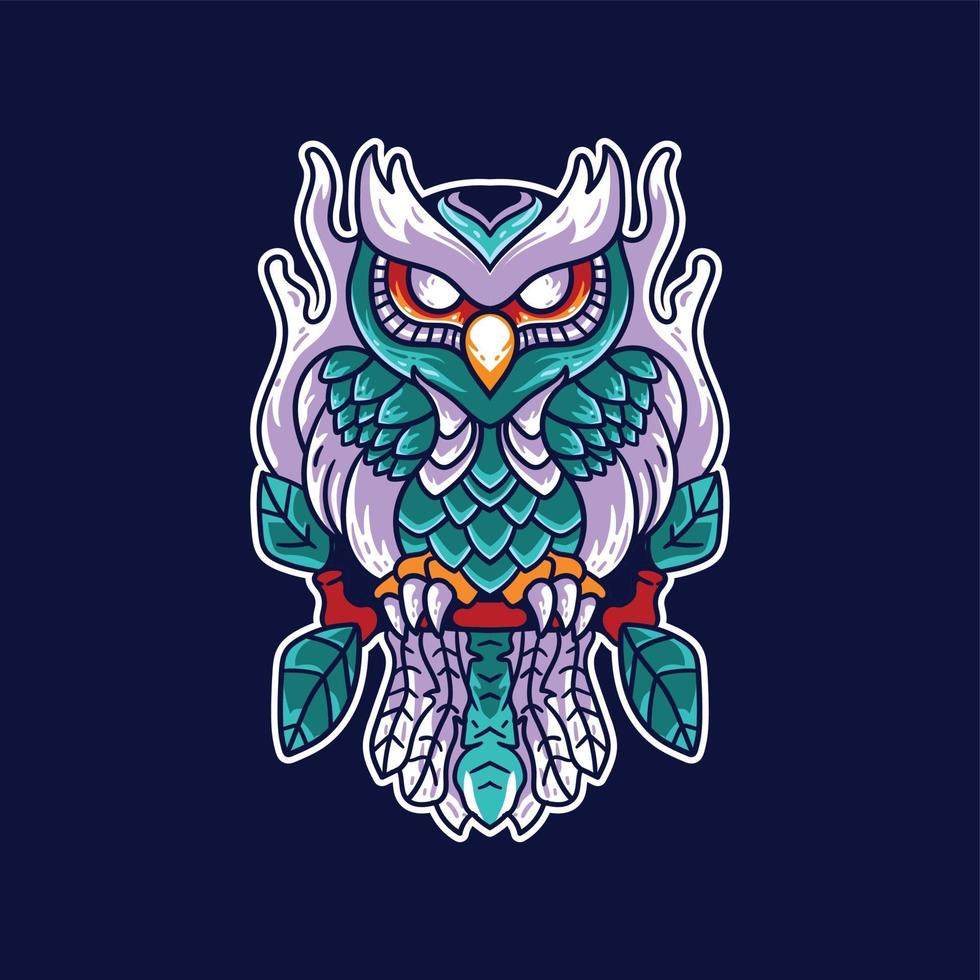 Skull Illustration Modern Style For Tshirts vector