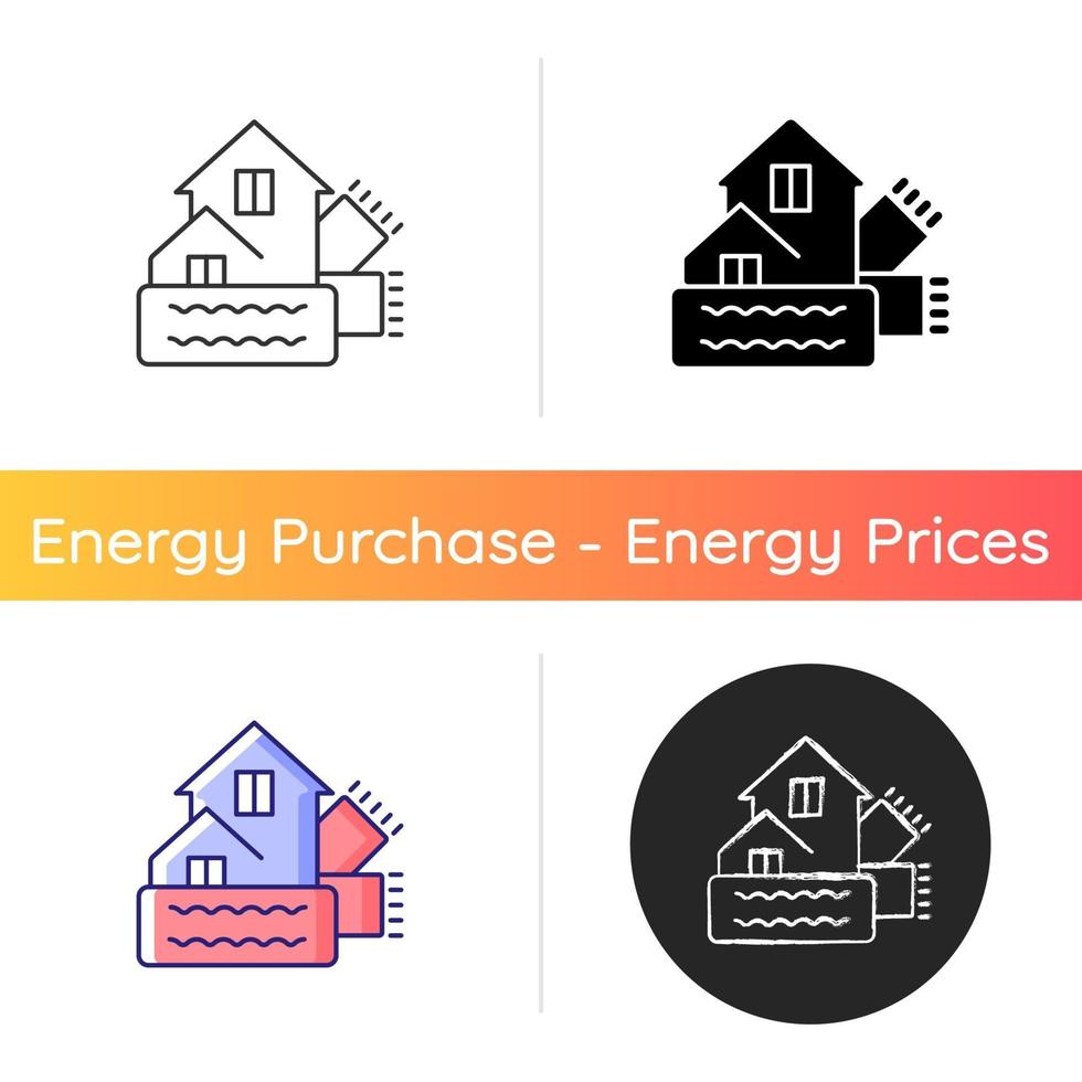 Weatherization vector icon