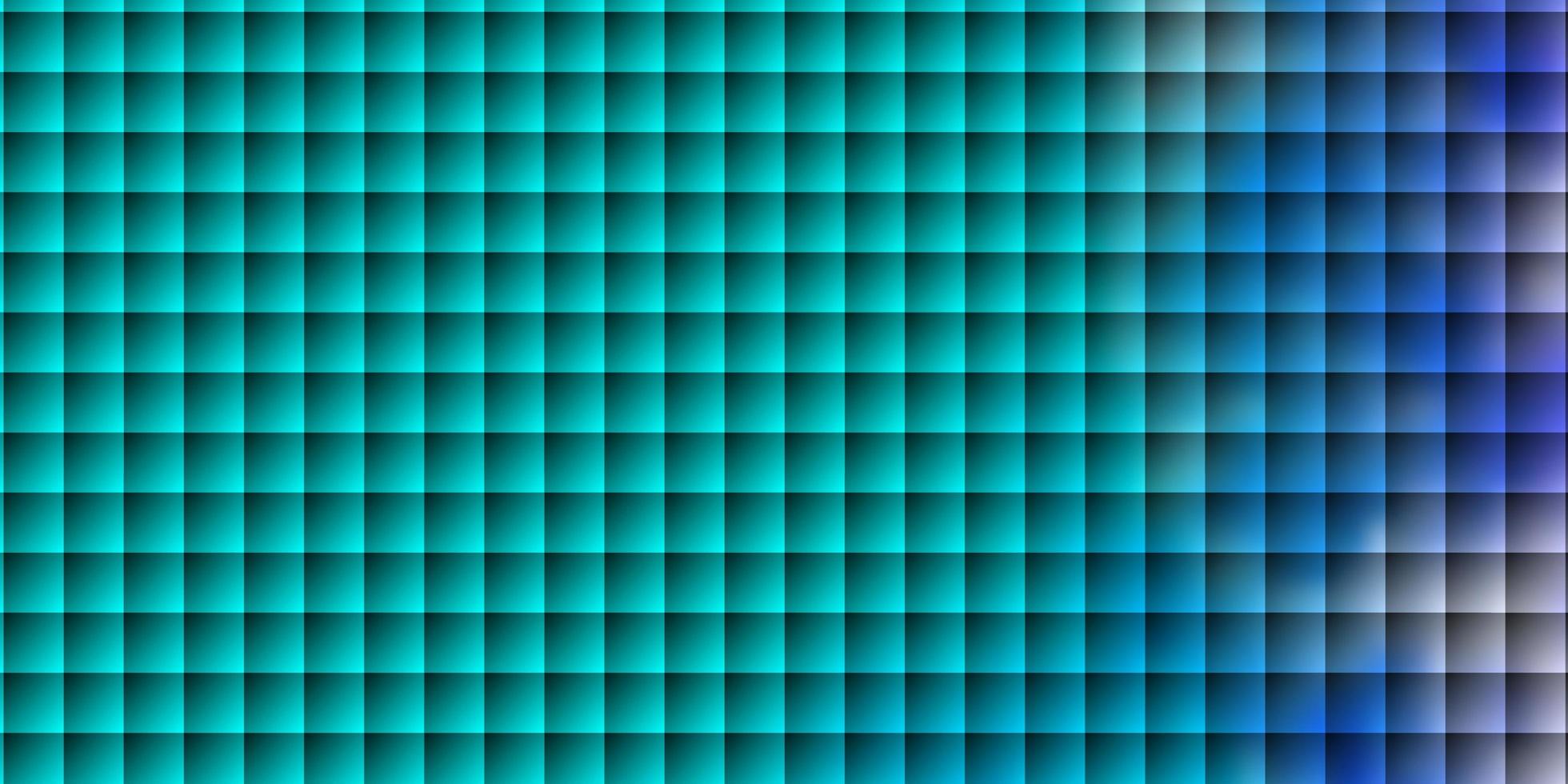 patrón de vector rosa claro, azul en estilo cuadrado.