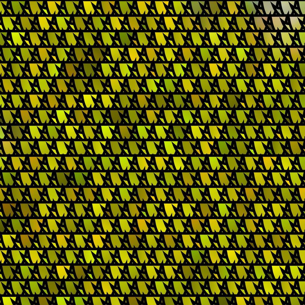 Light Yellow vector backdrop with lines, triangles.