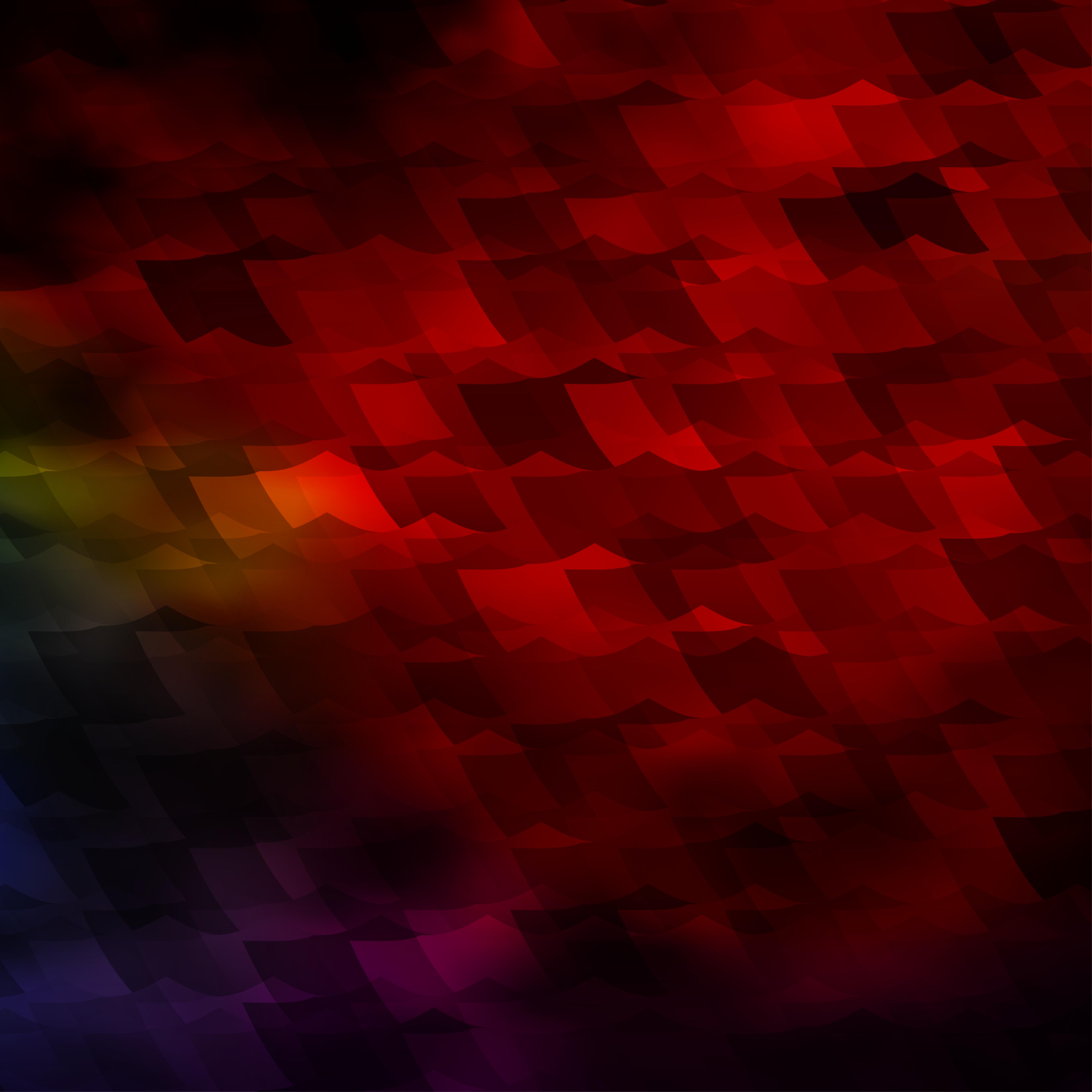 Dark Multicolor vector background with set of hexagons. 3075001 Vector ...