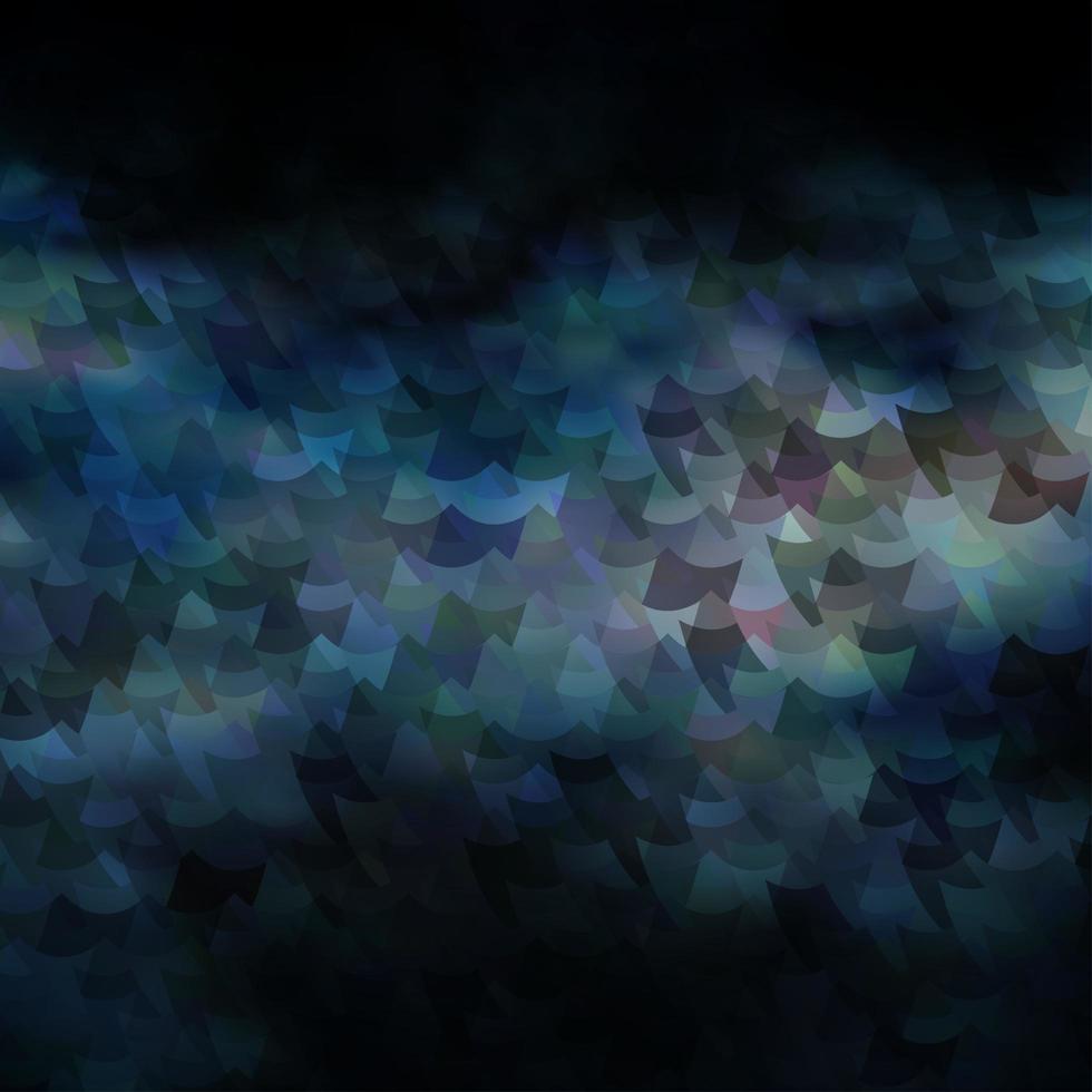 Dark BLUE vector backdrop with rectangles.