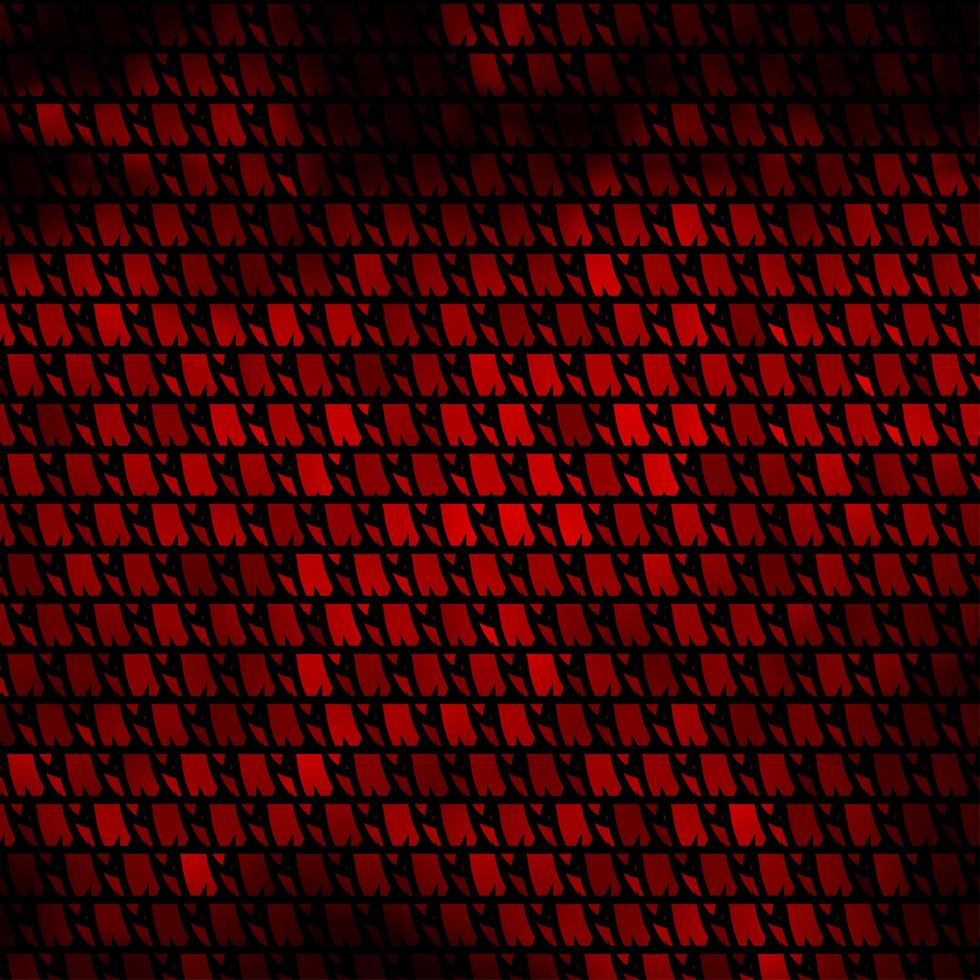 Dark Red vector backdrop with lines, triangles.