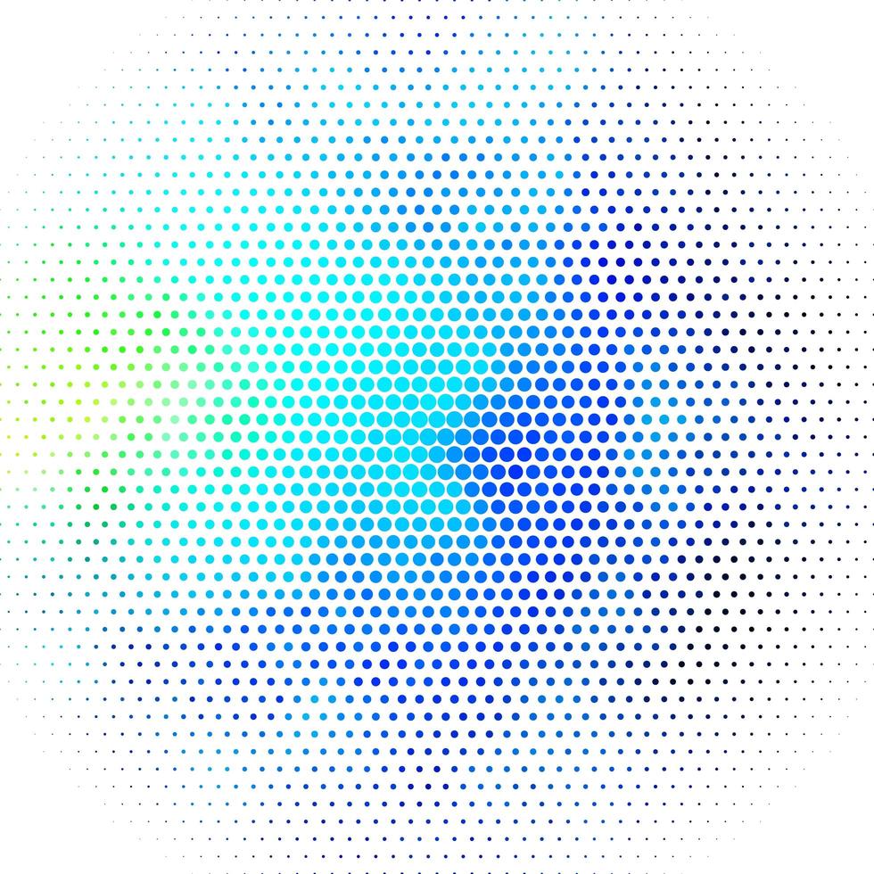 Light Blue, Green vector background with spots.
