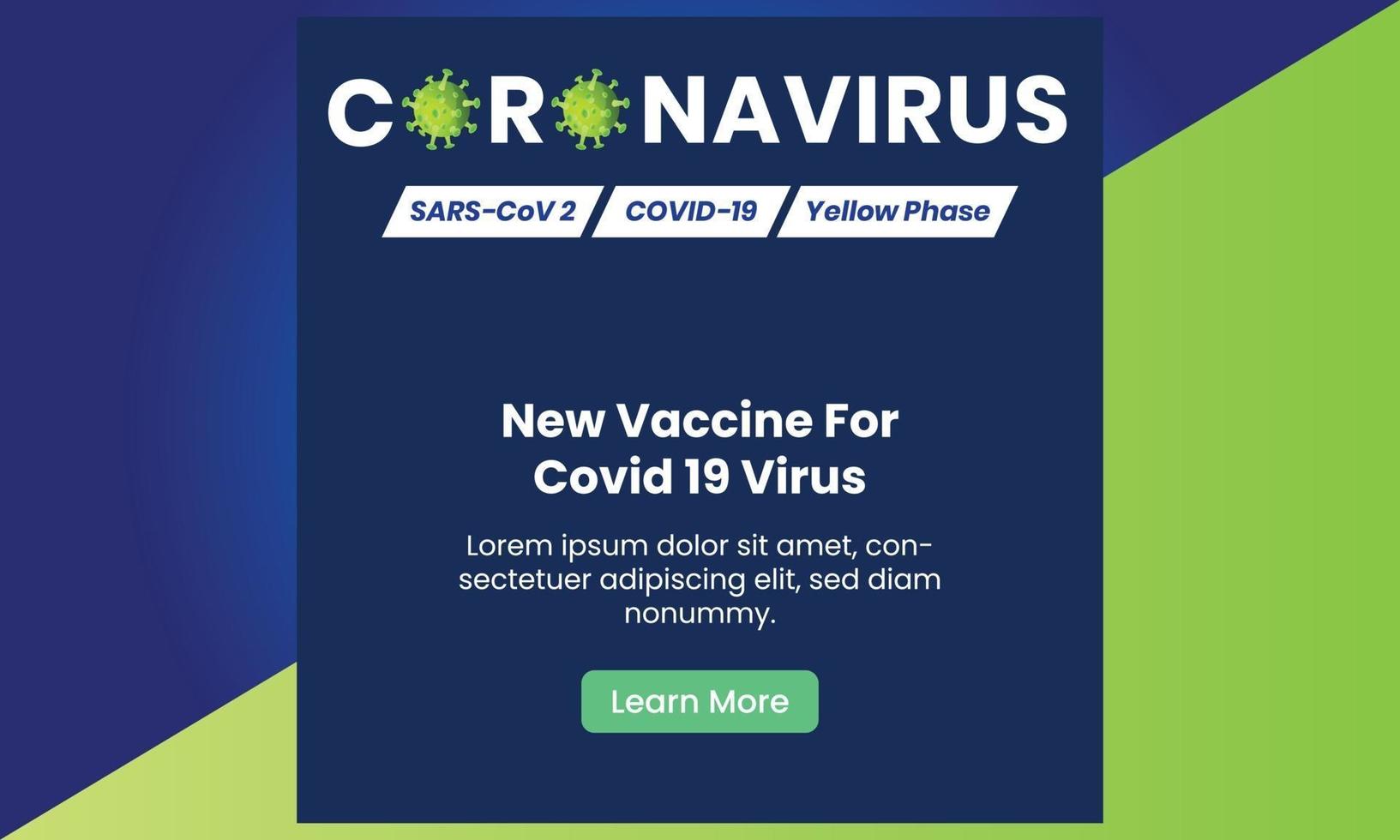 Covid 19 corona virus, Corona Virus Vaccine Social Media vector