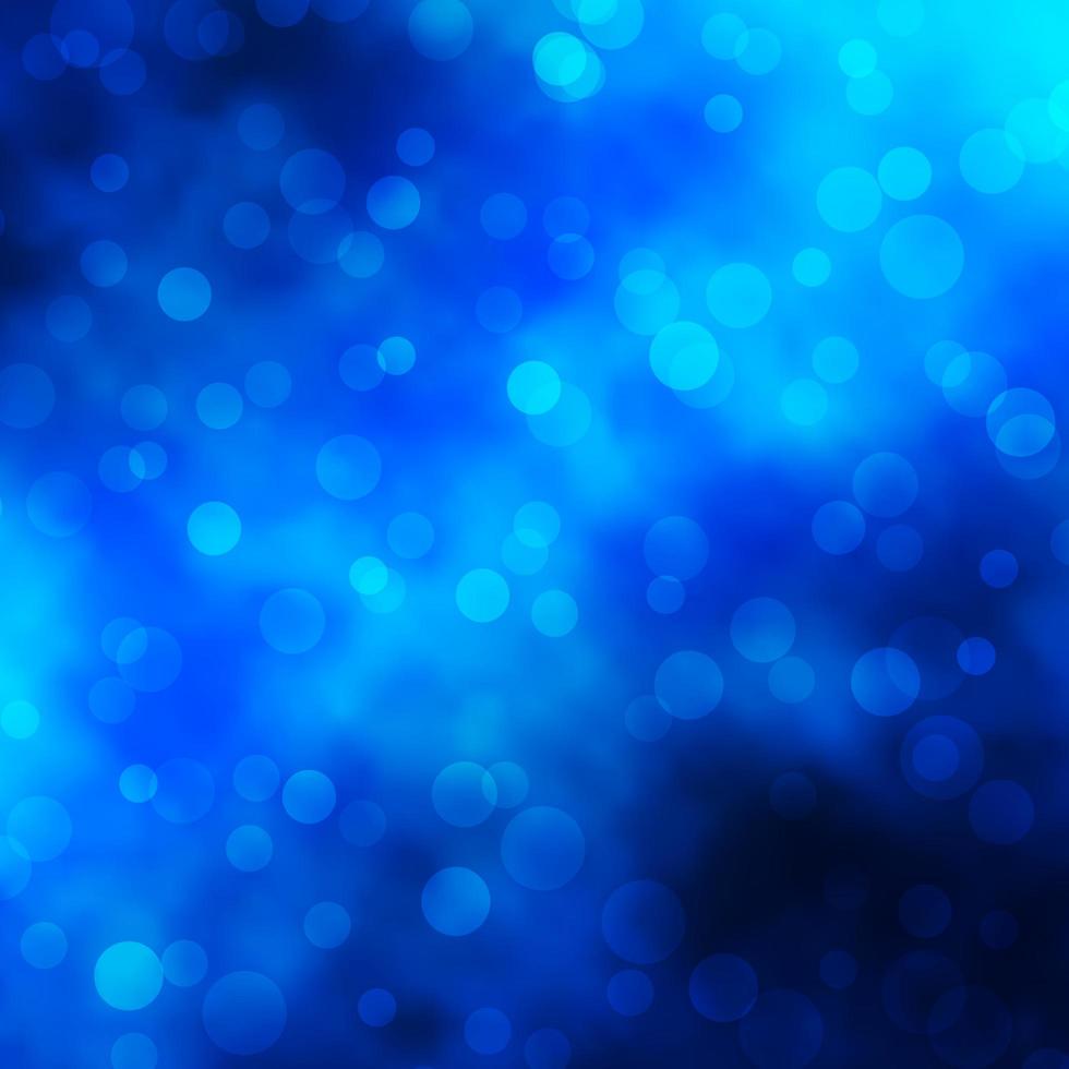 Dark BLUE vector backdrop with dots.