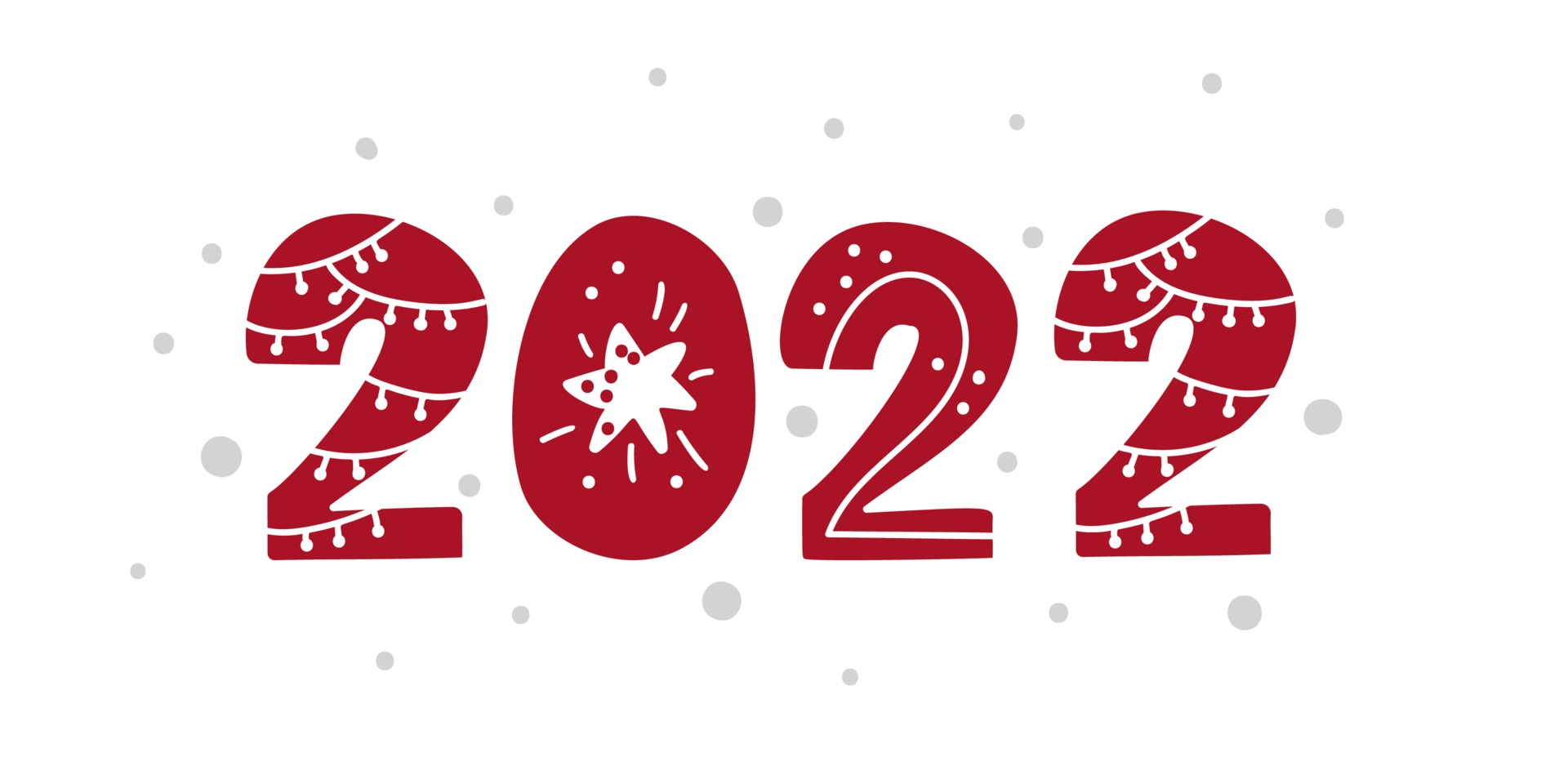 2022 Christmas Numbers Happy New Year 2022 Number Christmas Design 3076732 Vector Art At Vecteezy