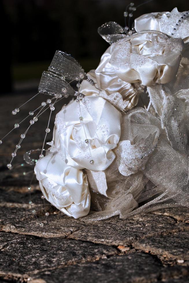 colorido ramo de boda hermosas flores románticas foto