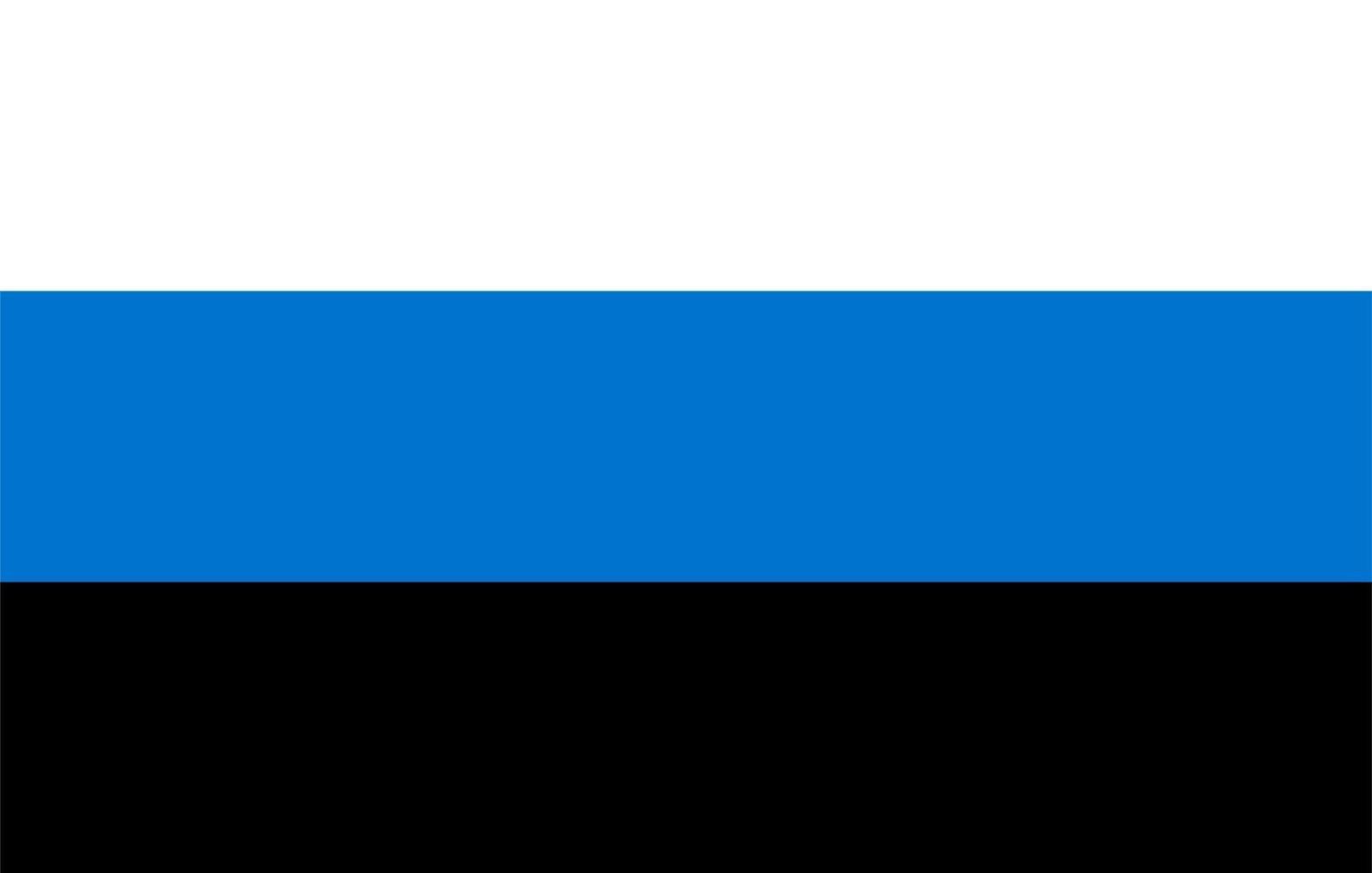 Estonian Flag of Estonia vector