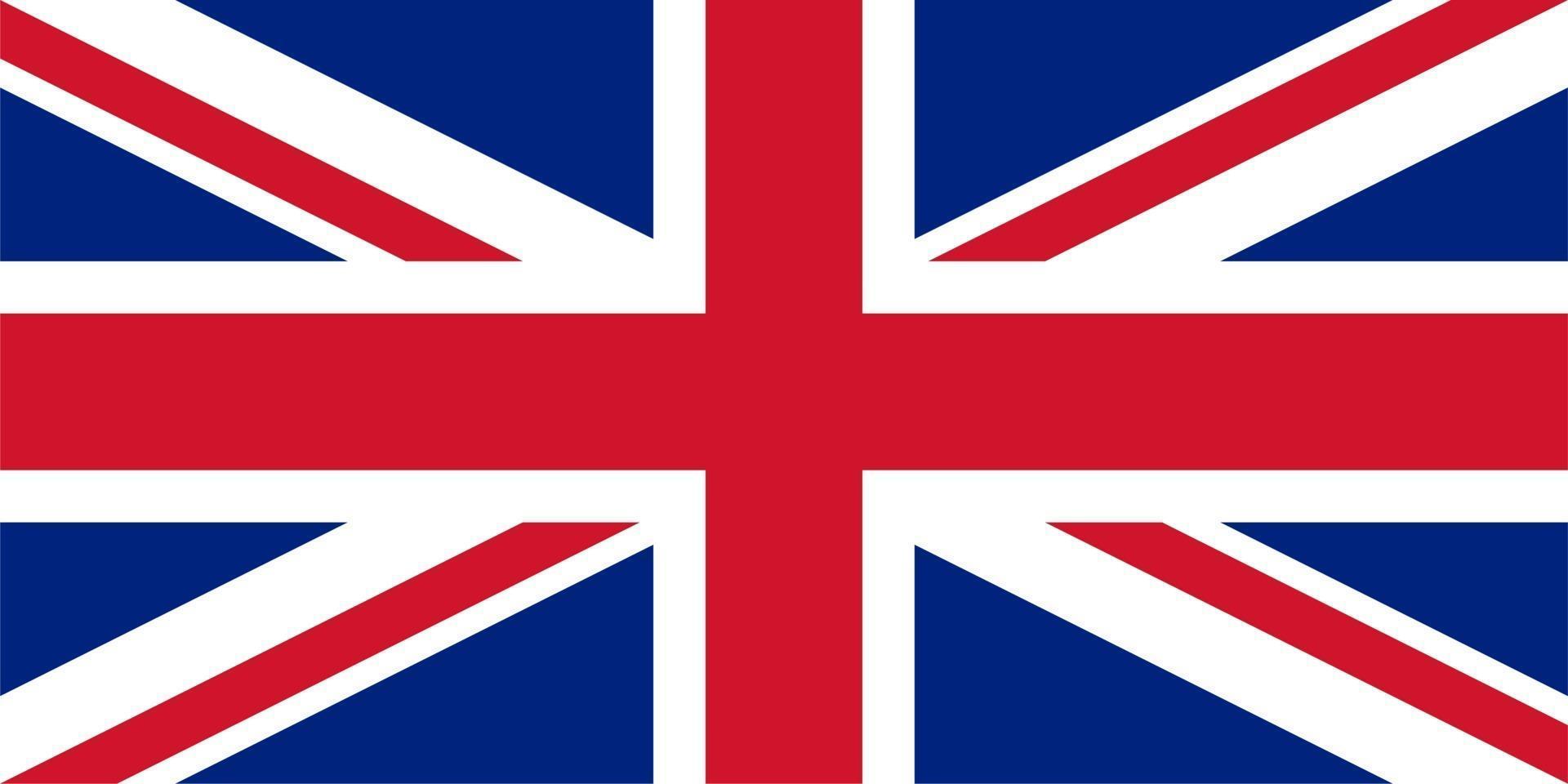 bandera del reino unido reino unido también conocido como union jack vector