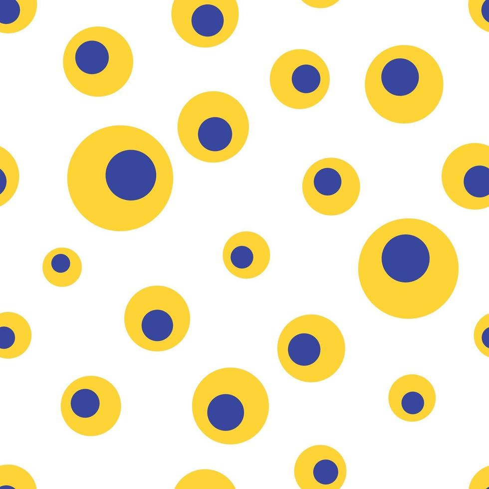 circle seamless pattern vector