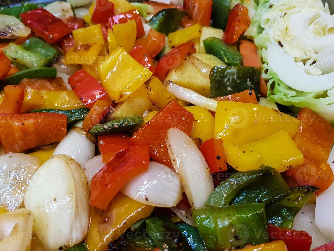 Vegetable and pork tenderloin casserole photo