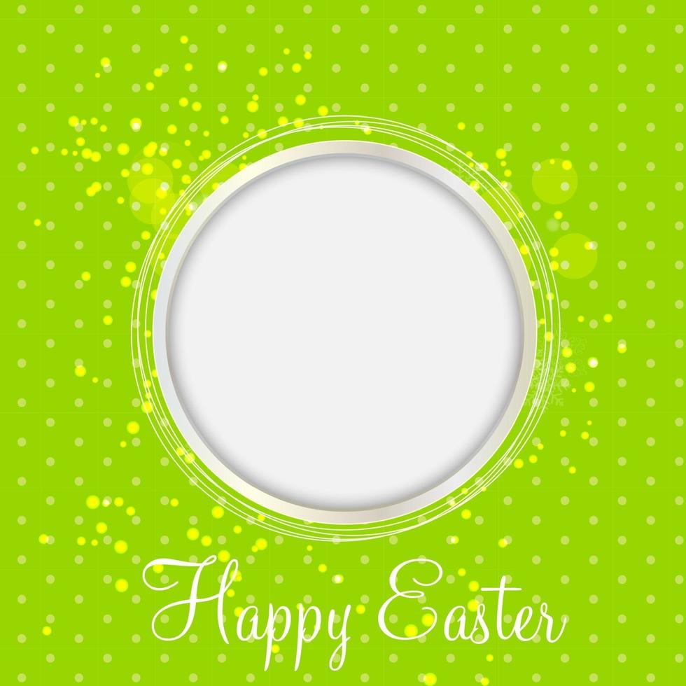 Easter Background Vector Illustration