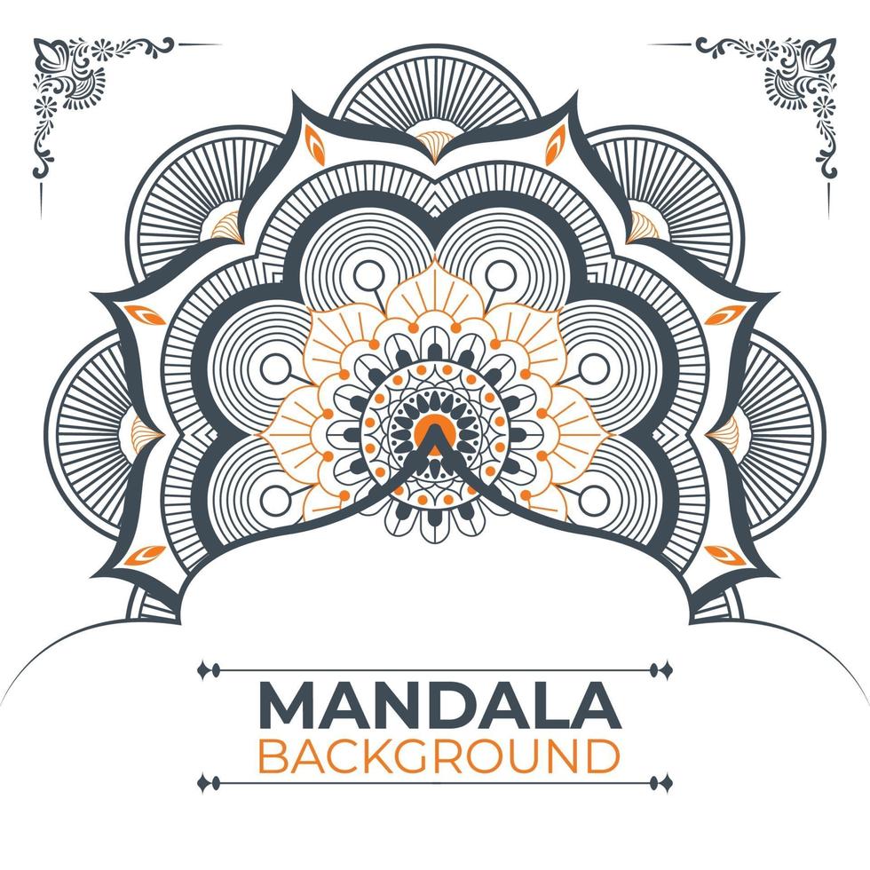 Creative And Unique Mandala Art Design vector