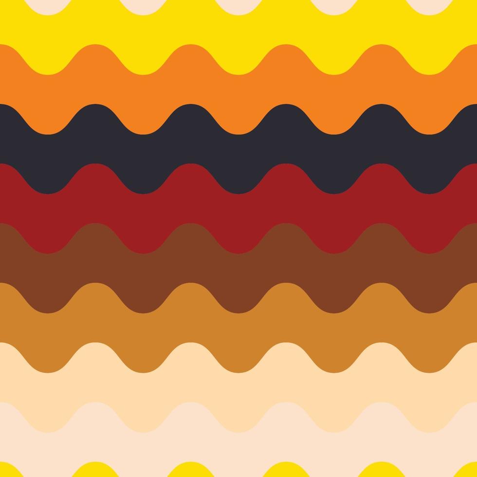 colorful abstract wave pattern vector