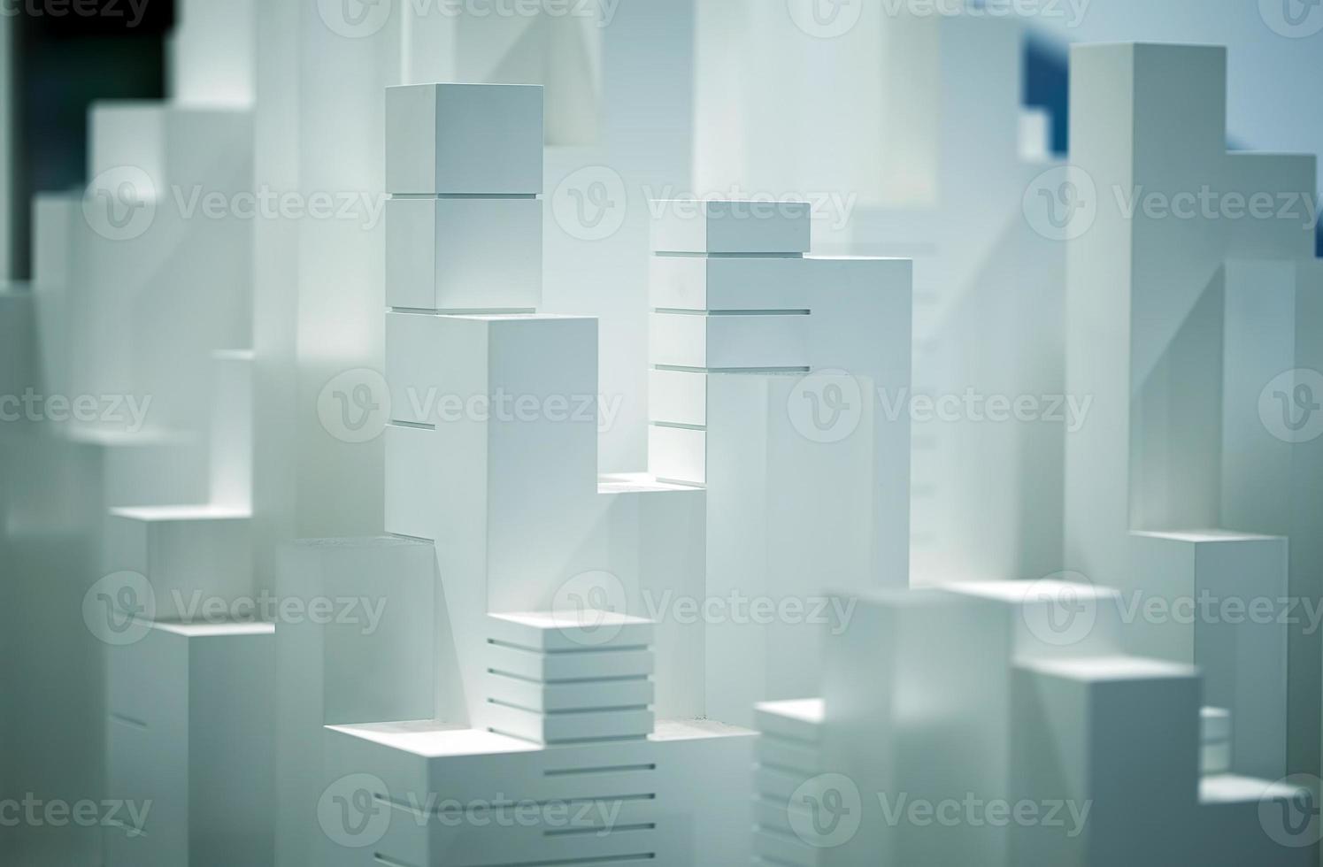 Business Concept Architecture Scale Model Building photo
