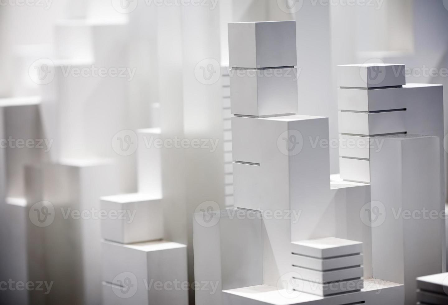Business Concept Architecture Scale Model Building photo
