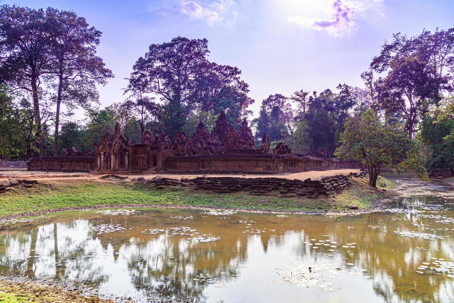 Banteay Srei Temple The beautiful ancient castle, Siem Reap, Cambodia photo