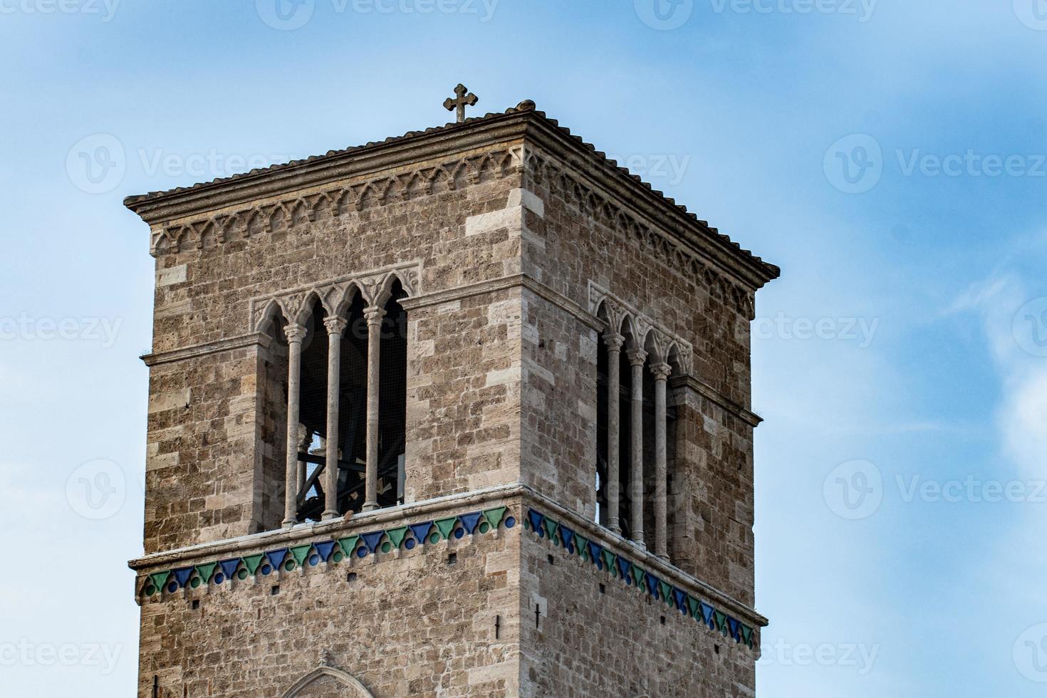 detail of the church of san francesco in terni photo