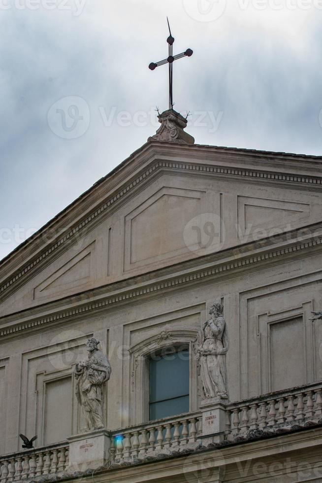 detail of the cathedral of terni photo