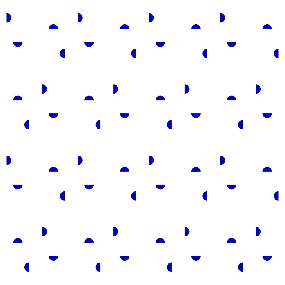 Blue and white fabric swatch for wrapping paper, textile. vector