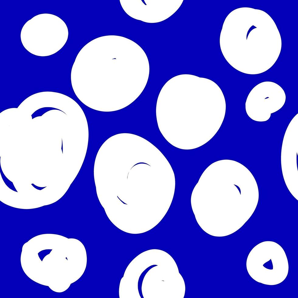 Blue and white fabric swatch for wrapping paper, textile. vector