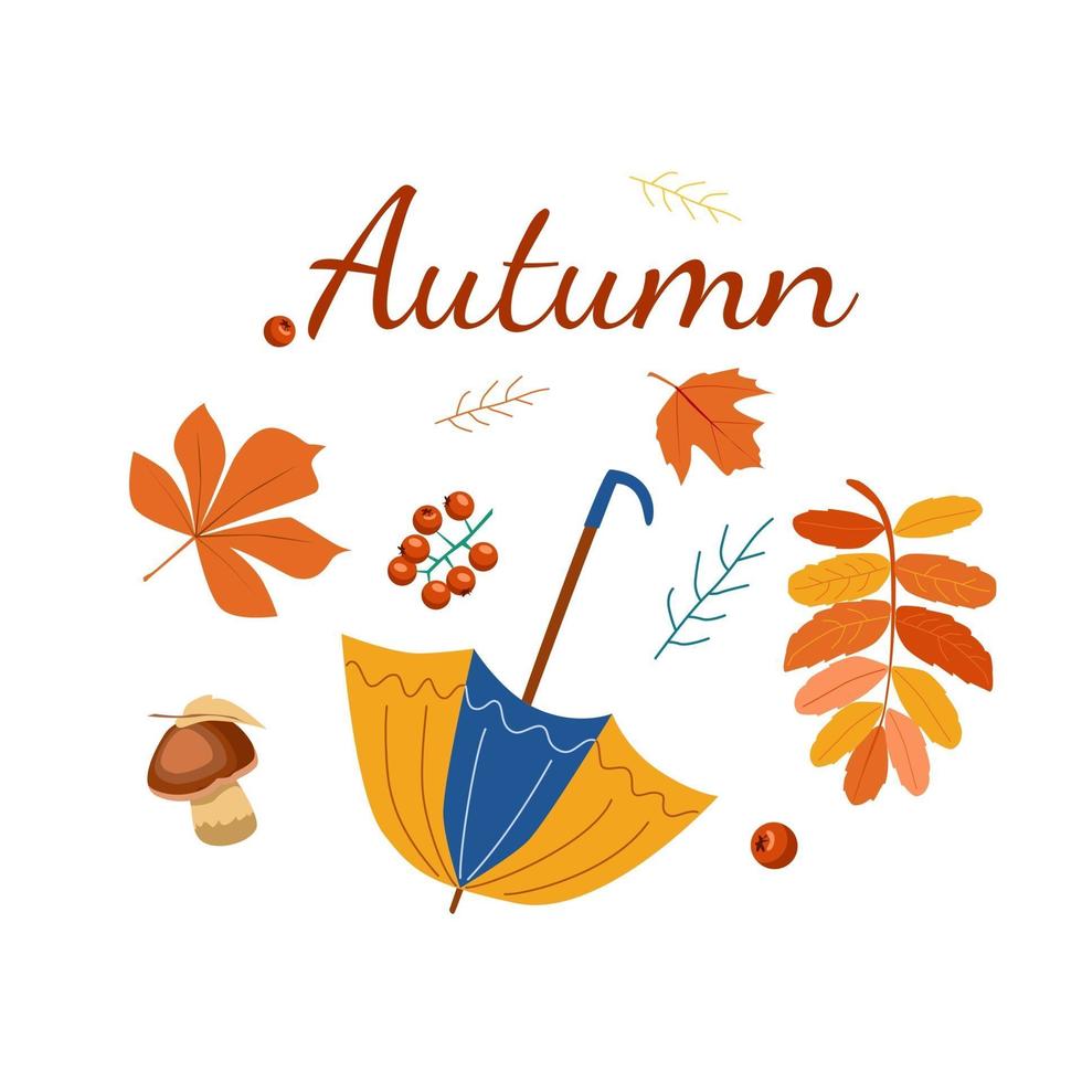 Banner of the Autumn meeting vector