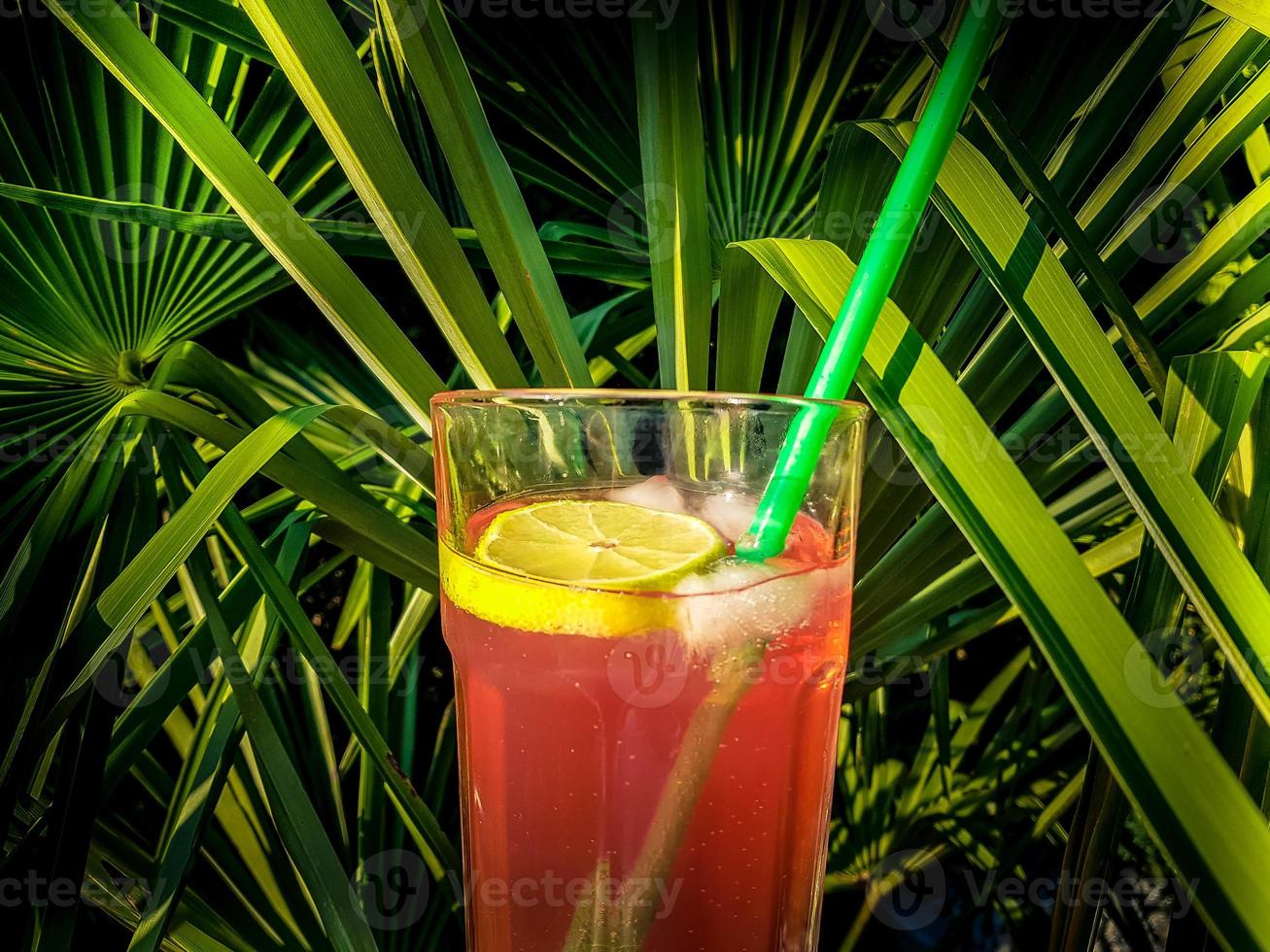 Colourful long drink photo