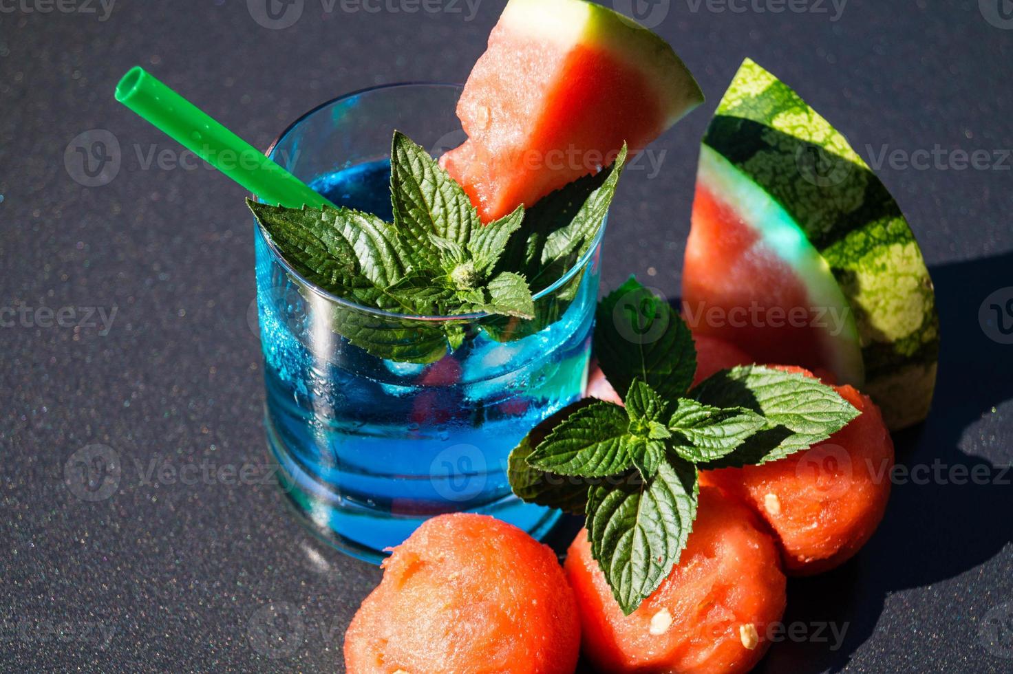 Colourful long drink photo