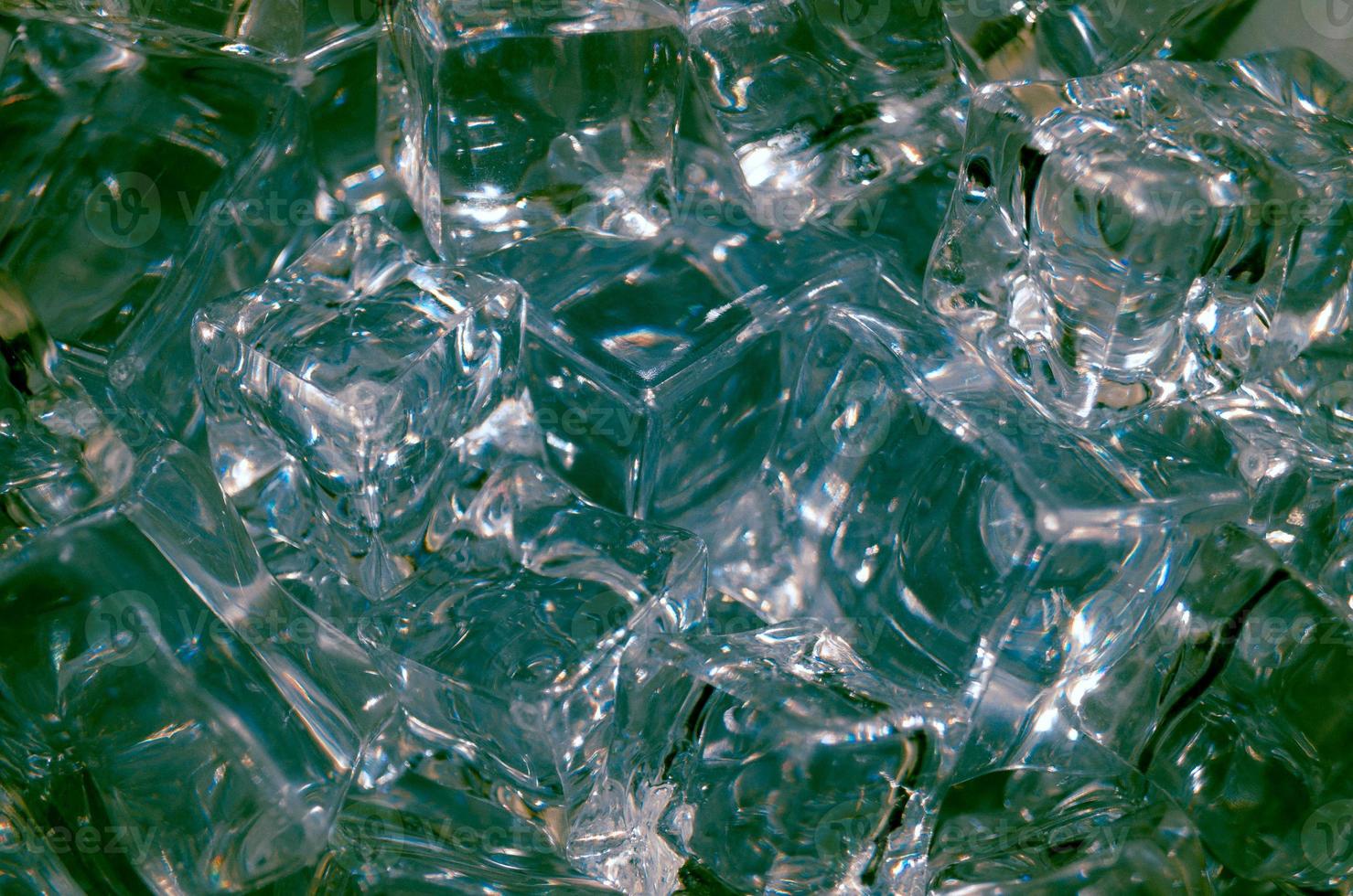 Ice cubes, close-up photo