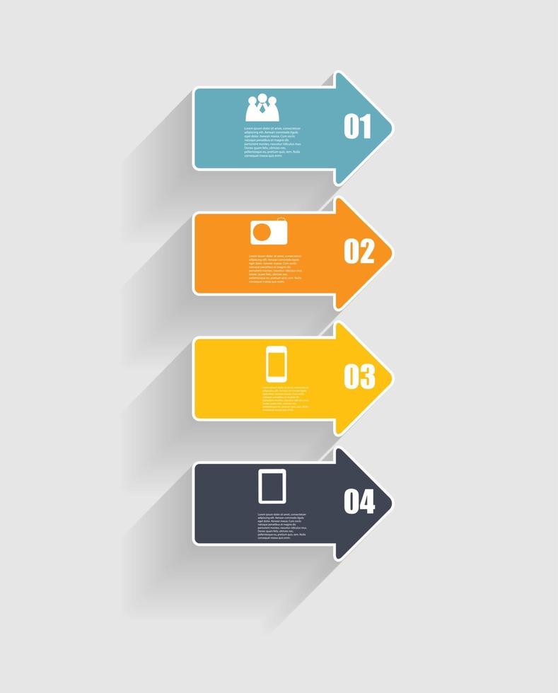 Infographic Templates for Business Vector Illustration