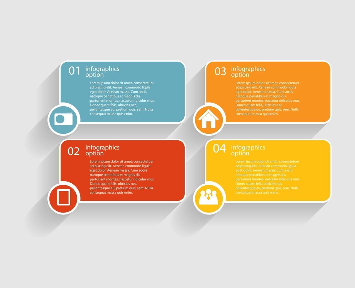 Infographic Templates for Business Vector Illustration