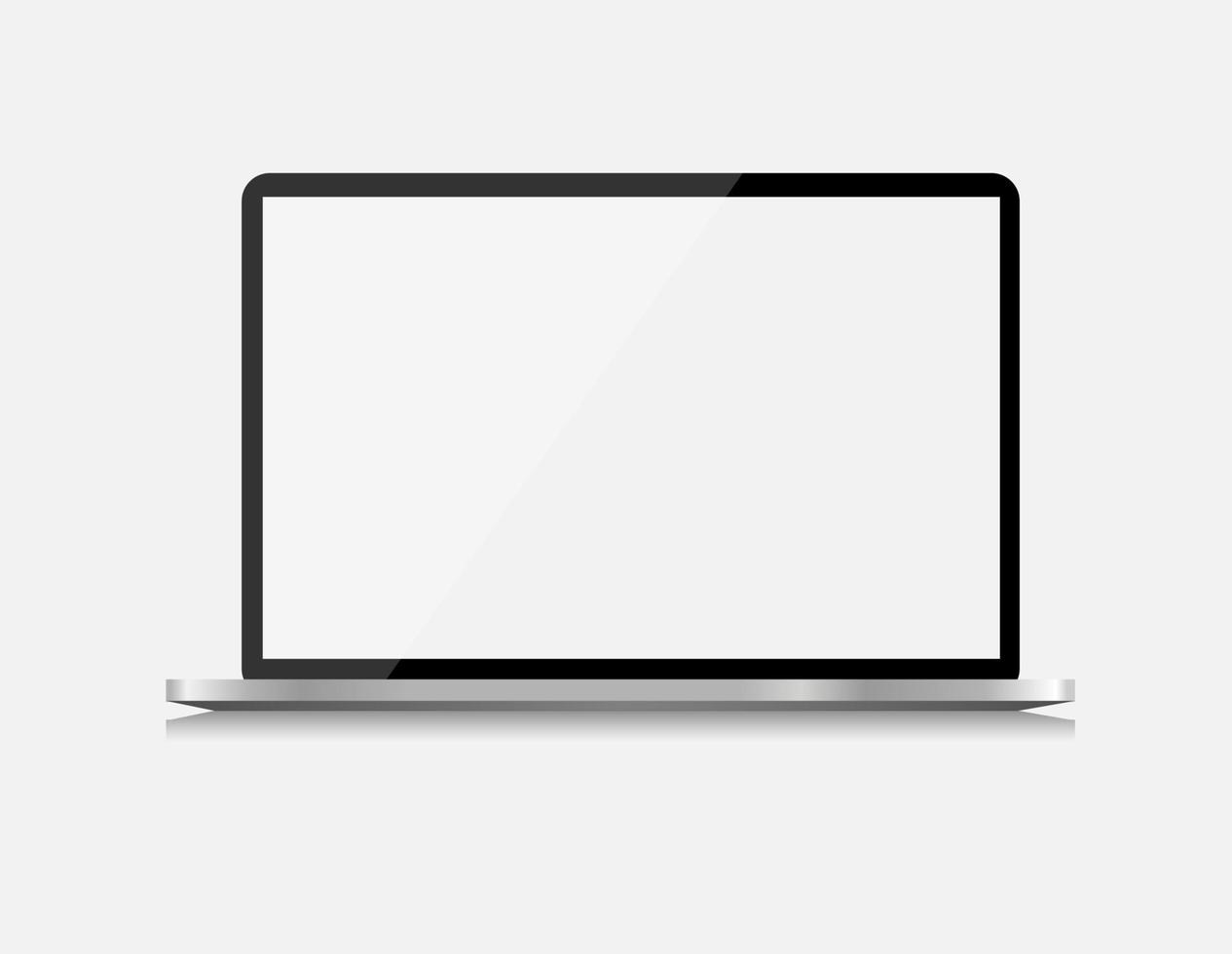 Laptop Computer Vector Illustration