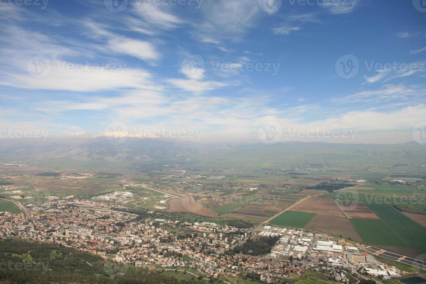 paisajes asombrosos de israel, vistas de la tierra santa foto